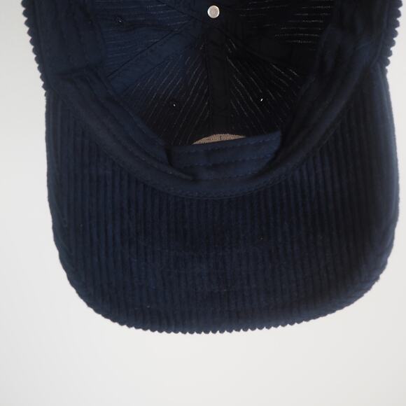 Disney Mickey Mouse Blue Corduroy Disney Parks Baseball Hat Adjustable Snap Back - Picture 9 of 10